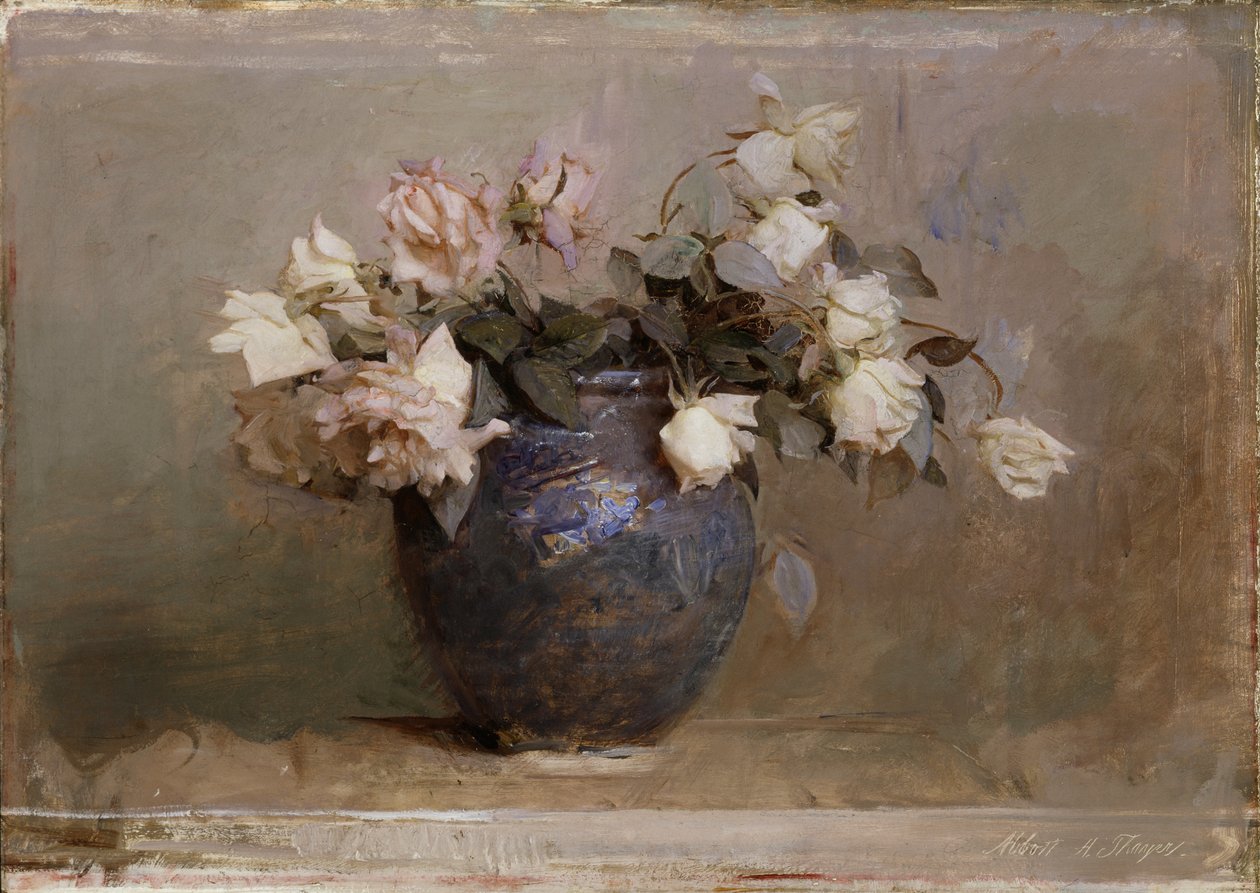Rosor, 1890. av Abbott Handerson Thayer