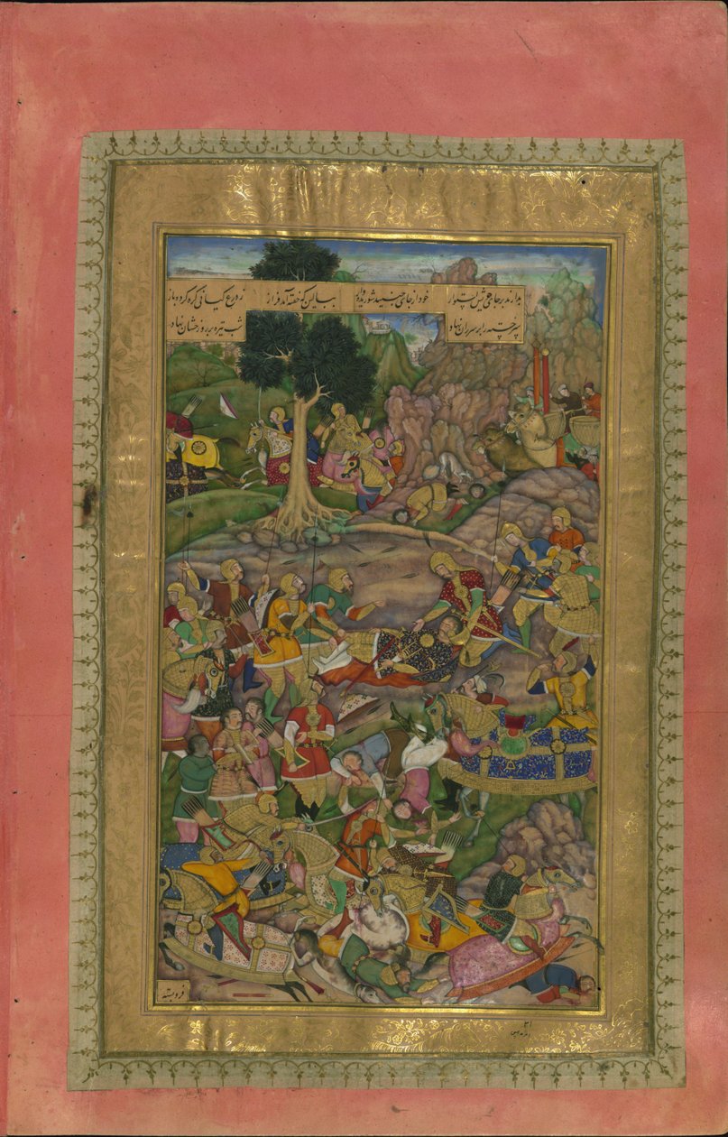 The Death of Darius av Abd al Rahim Art