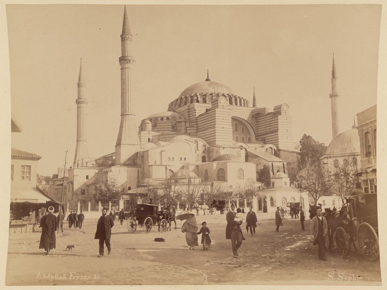 Sancta Sophia av Abdullah Frères