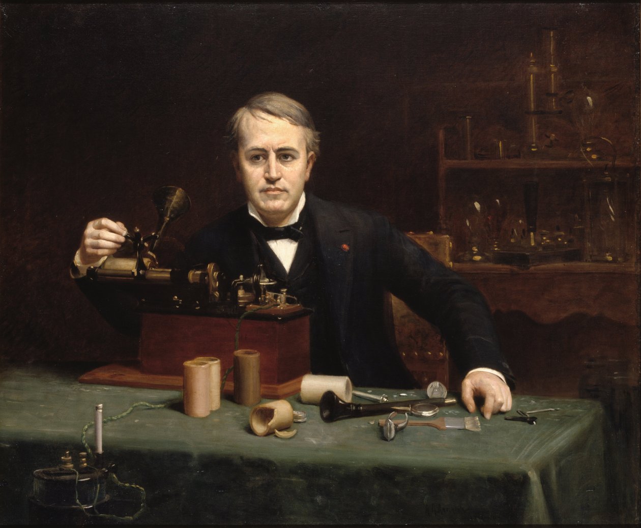 Thomas Alva Edison av Abraham Archibald Anderson