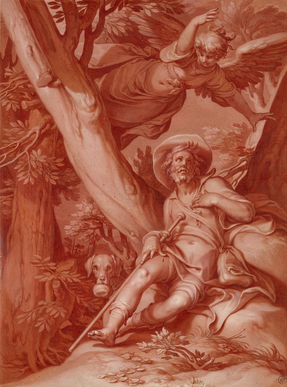 St. Roch av Abraham Bloemaert