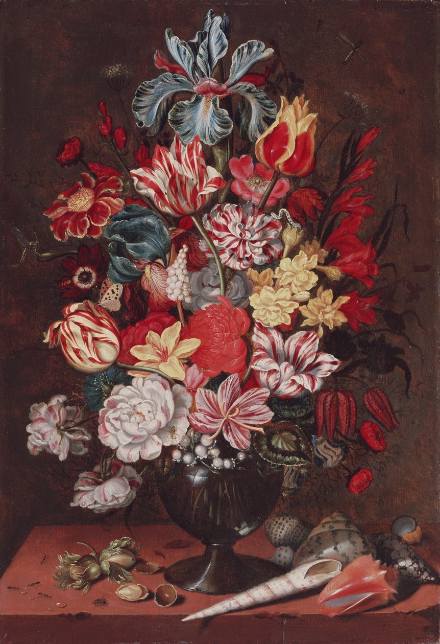 Stilleben med blommor, 1634 av Abraham Bosschaert