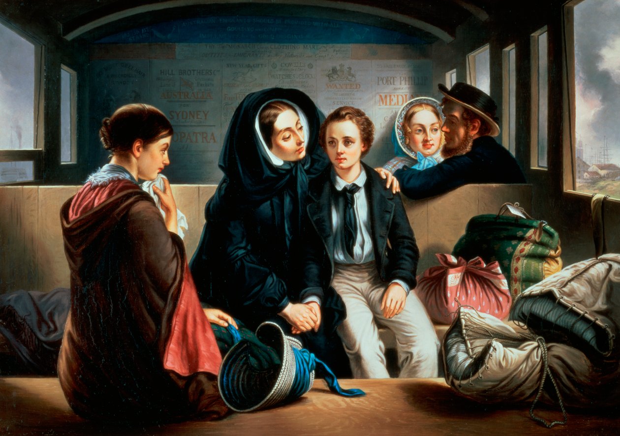Andra klass - Avskedet av Abraham Solomon