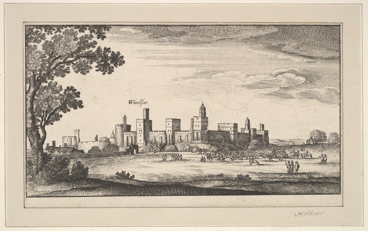 Windsor, efter 1644. av Abraham Aubri