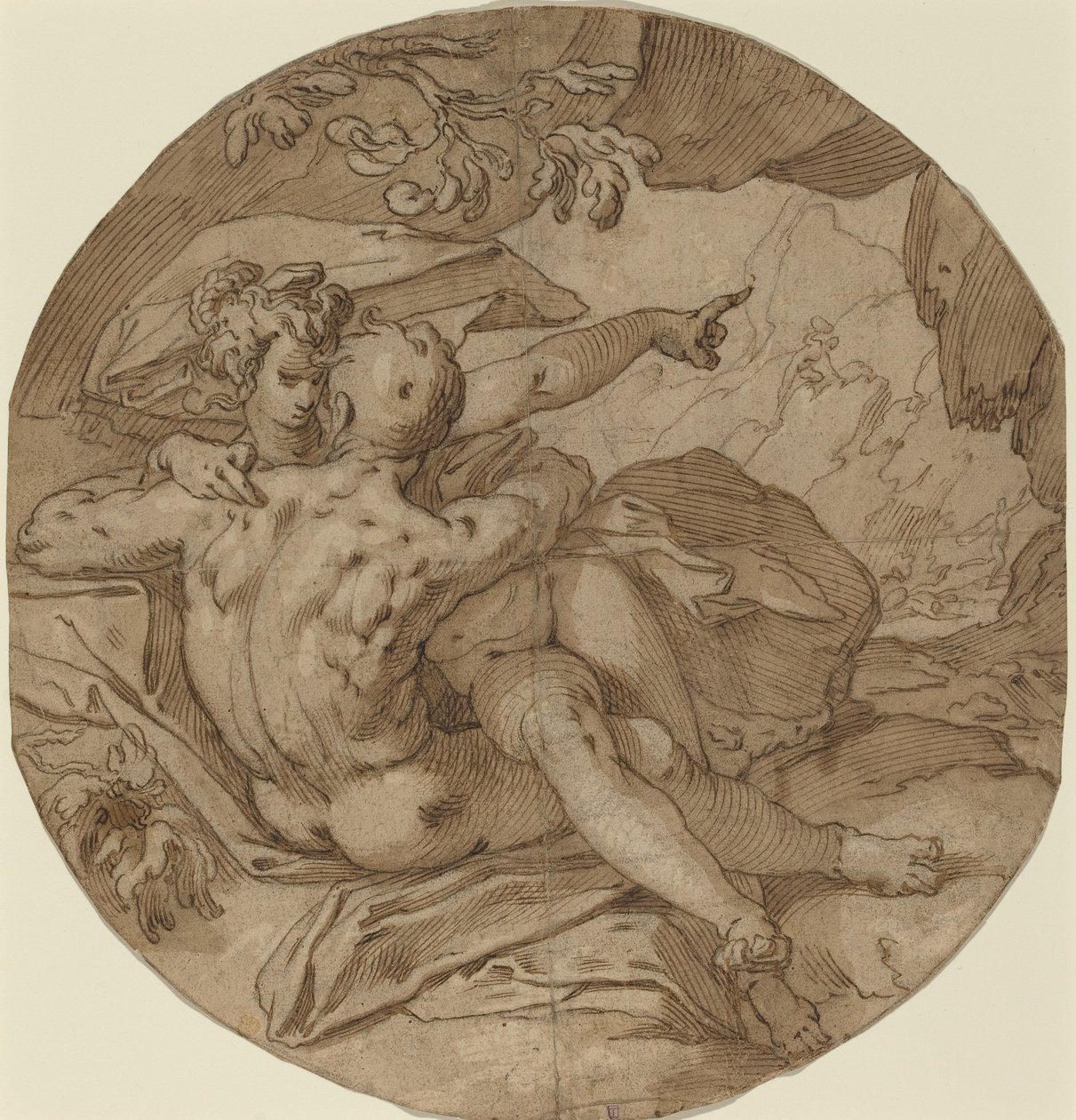 Acis och Galatea av Abraham Bloemaert