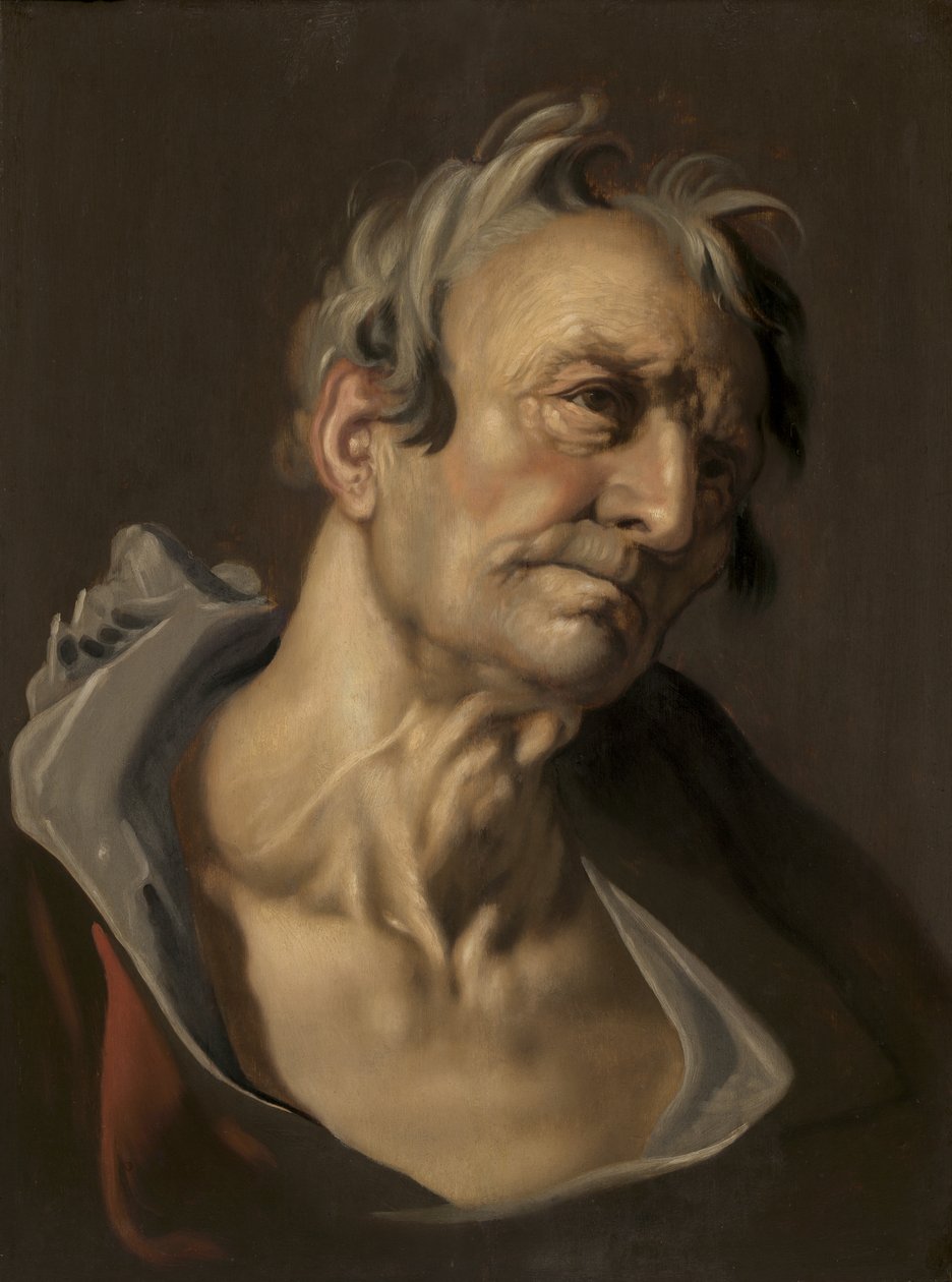 Chef för en gammal man av Abraham Bloemaert