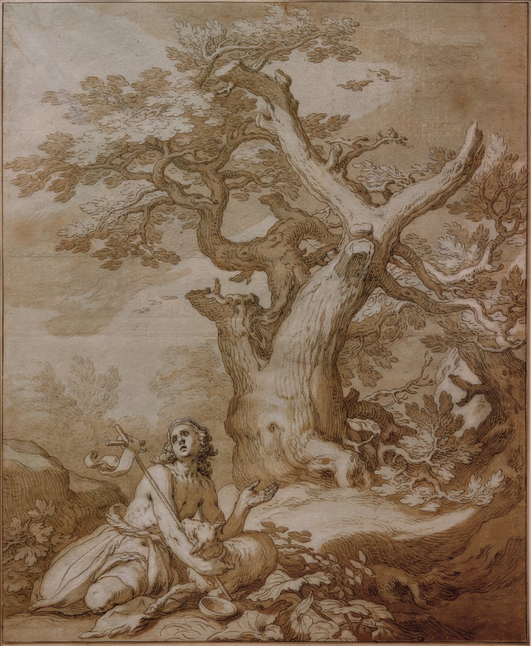 Johannes Döparen i det vilda av Abraham Bloemaert