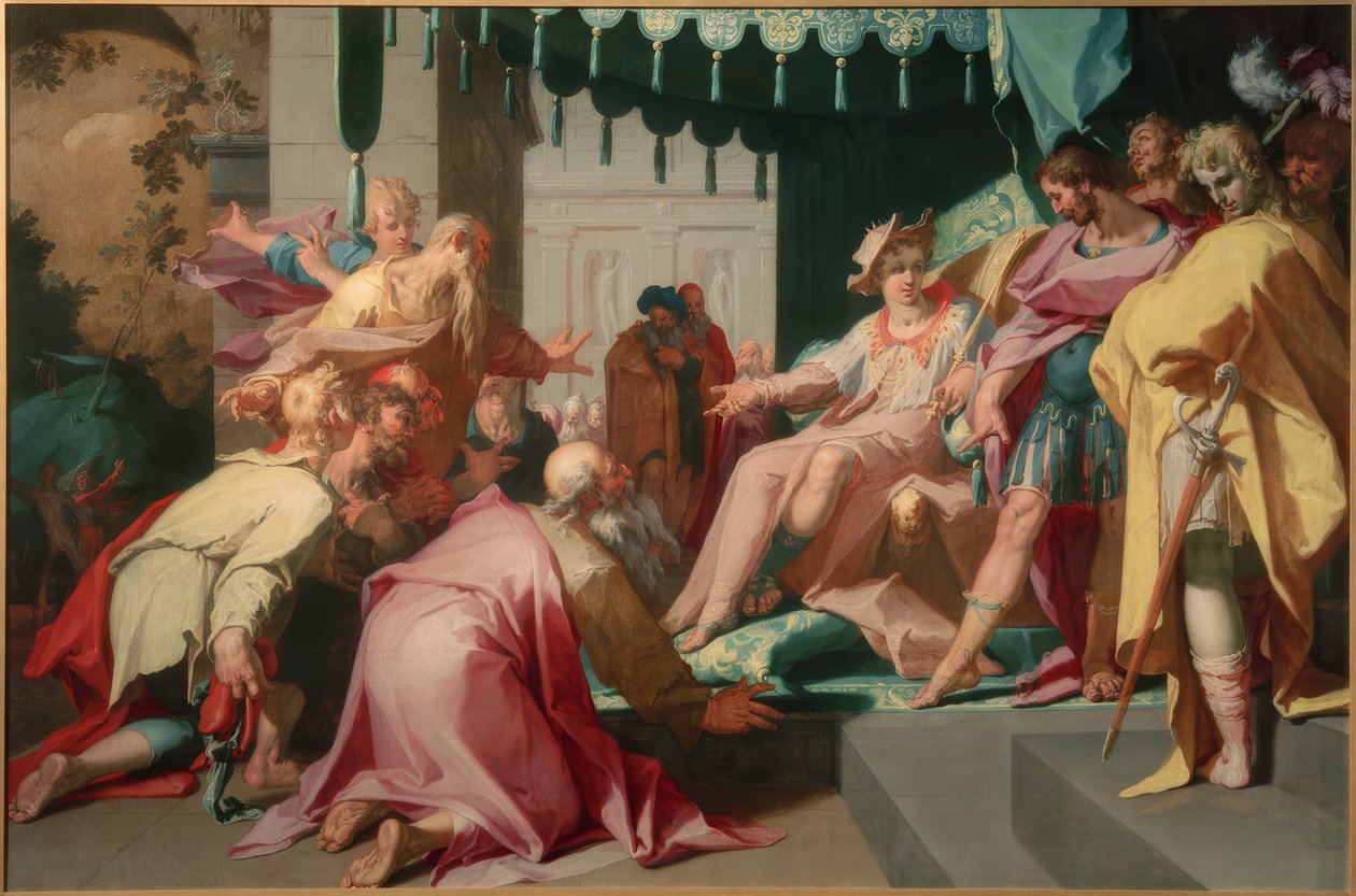 Josef och hans bröder av Abraham Bloemaert