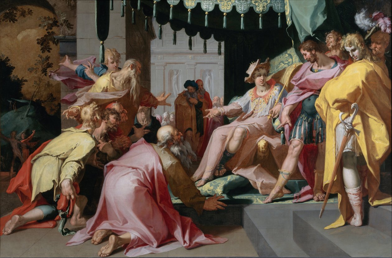 Josef och hans bröder av Abraham Bloemaert