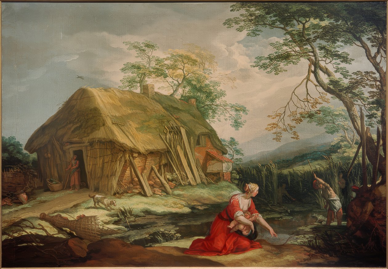 Latona och de lykiska bönderna av Abraham Bloemaert