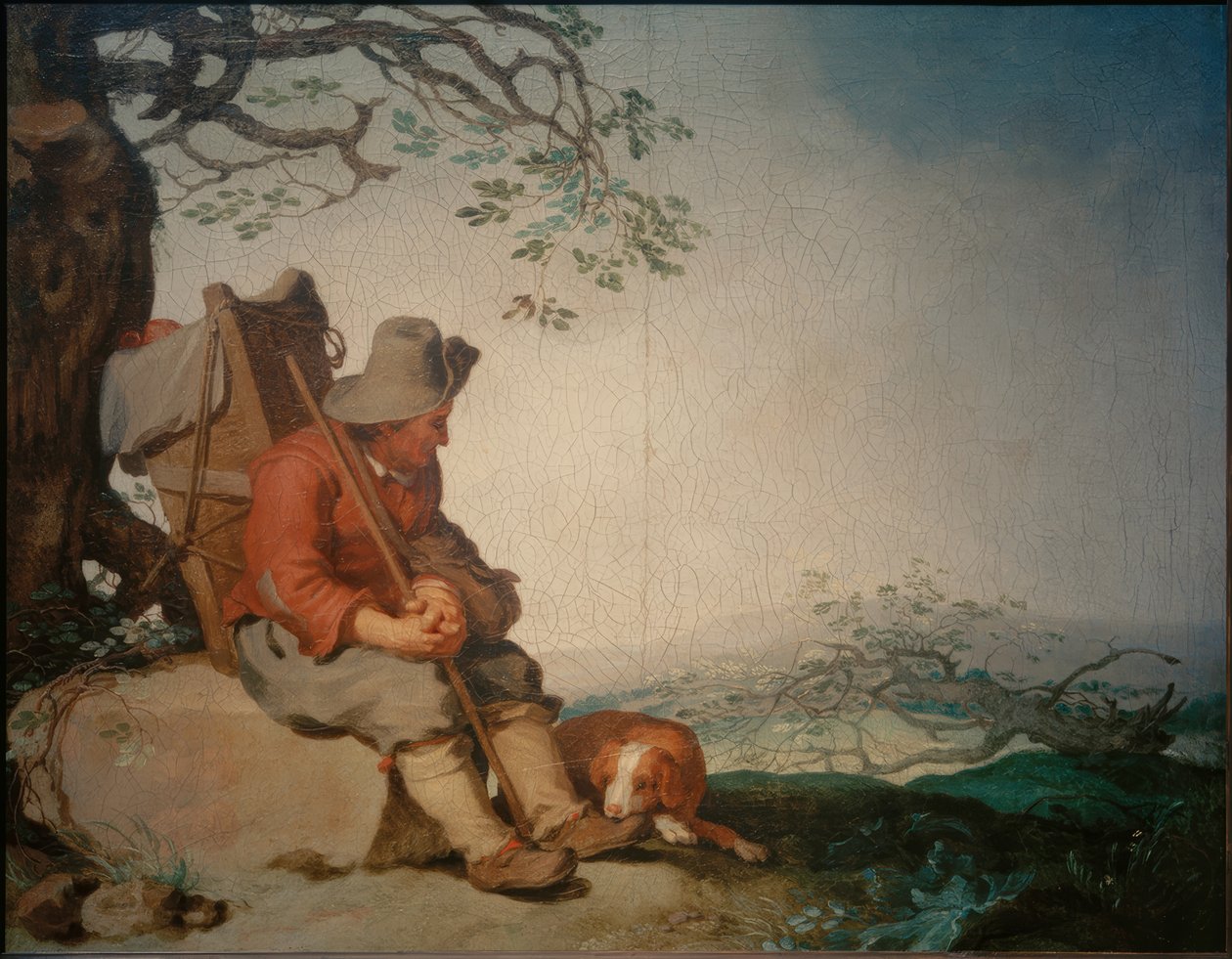 Vilande butiksägare av Abraham Bloemaert
