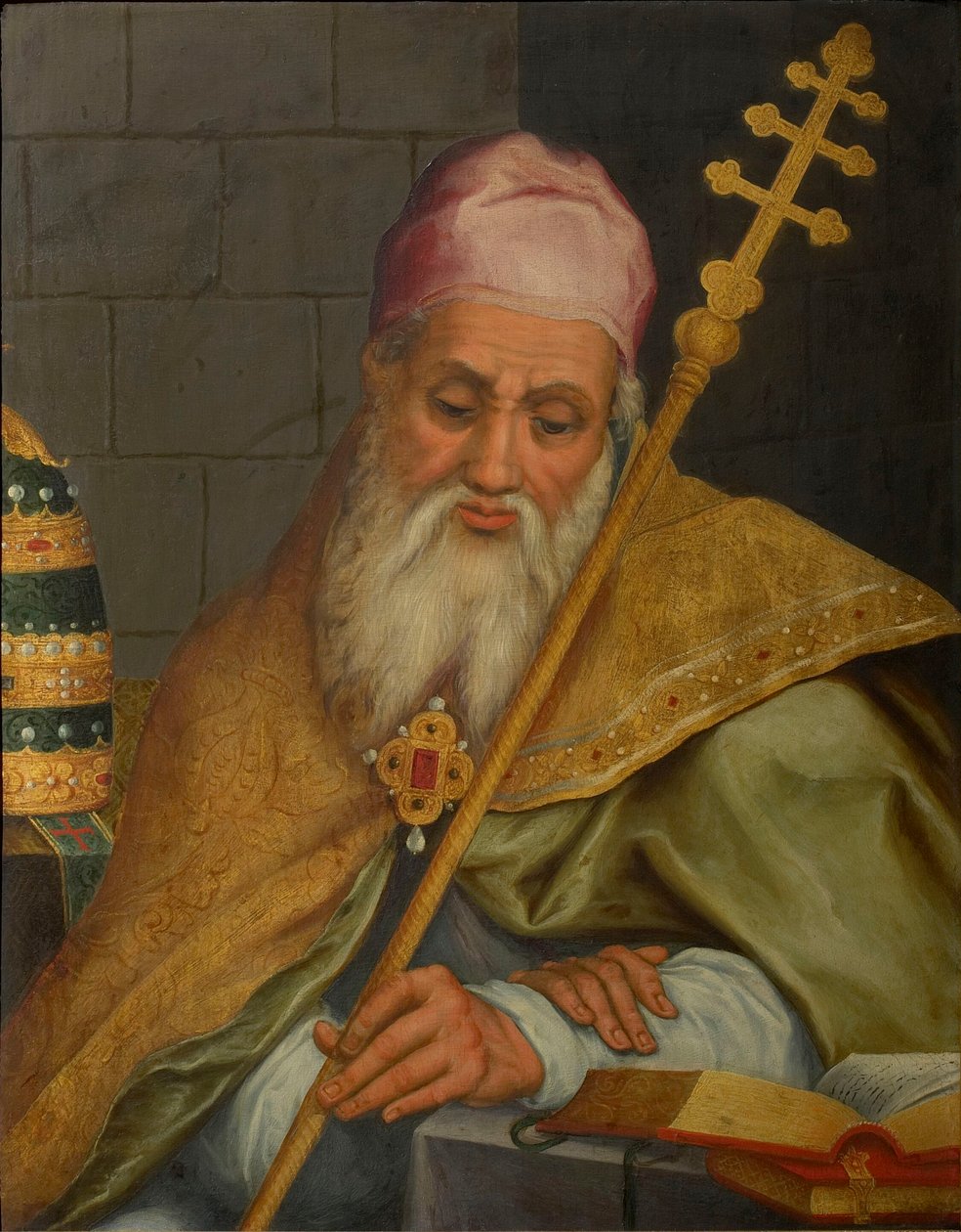 Sankt Gregorius den store. av Abraham Bloemaert