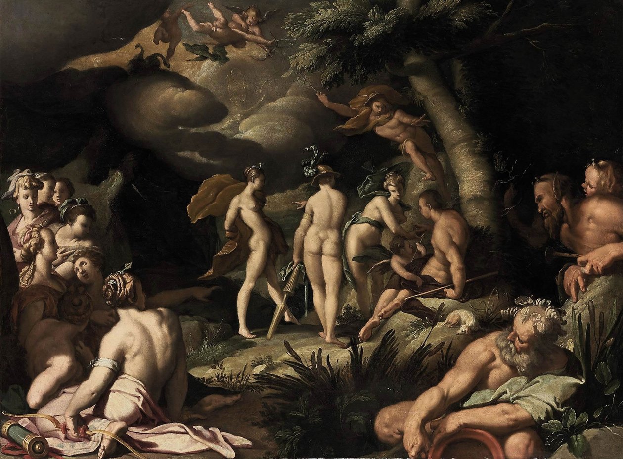 Domen i Paris av Abraham Bloemaert