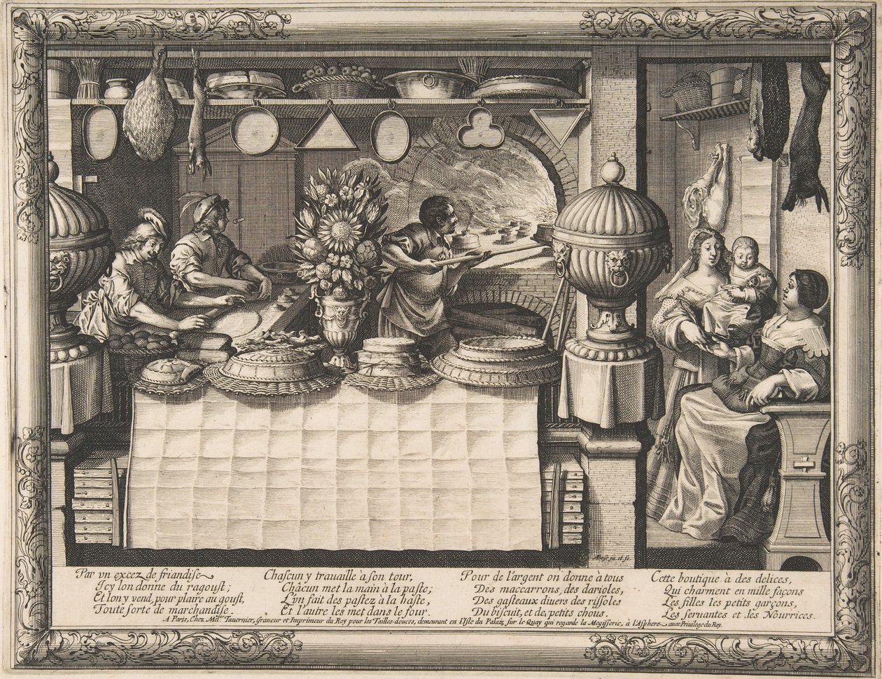 Konditorn, 1632-35. av Abraham Bosse