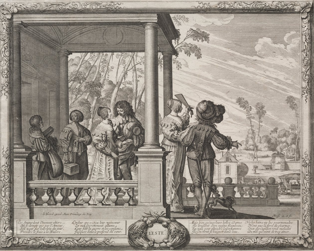 De fyra årstiderna: Sommaren, 1635. av Abraham Bosse