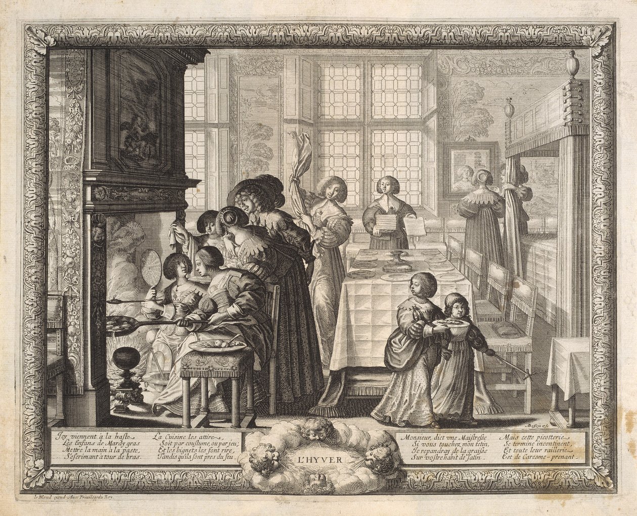 Vinter av Abraham Bosse