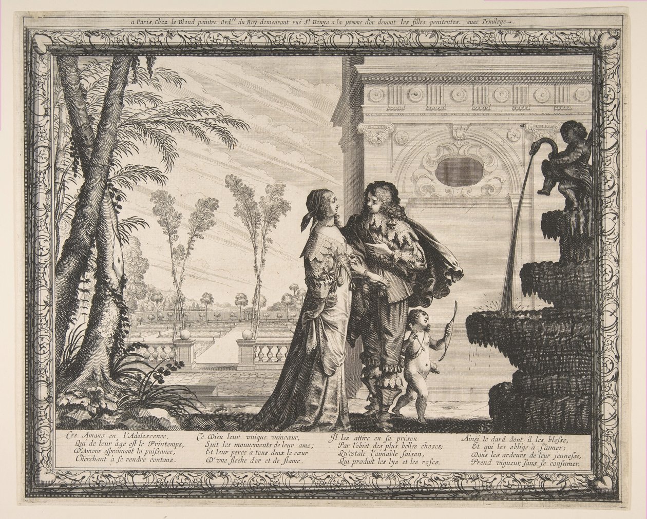 Ungdom, 1636. av Abraham Bosse
