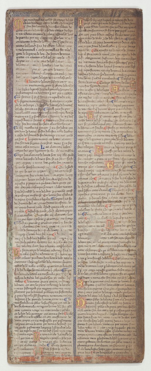 Katalansk atlas, blad 2, 1375 av Abraham Cresques