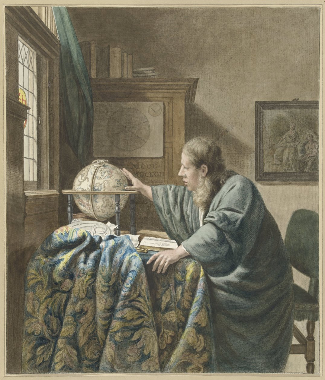 astronomen av Abraham Delfos