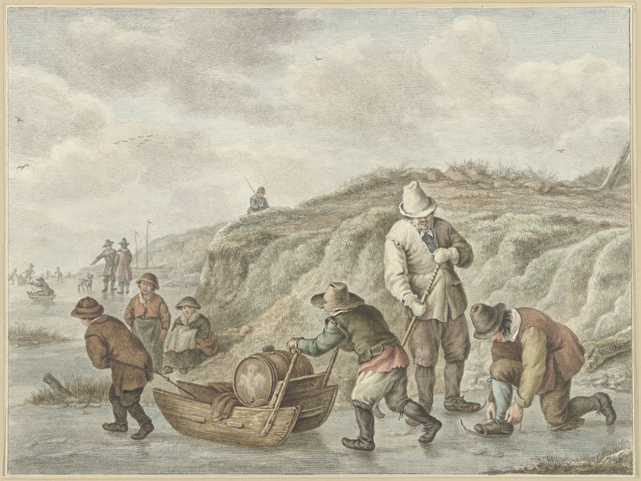 Isunderhållning av Abraham Delfos