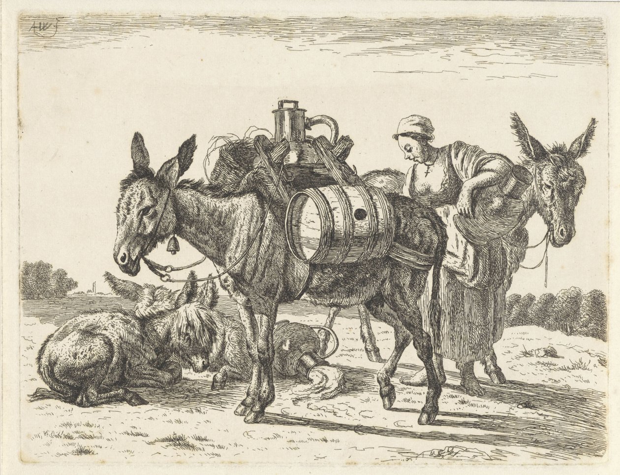 Pakezel av Abraham Hendrik Winter