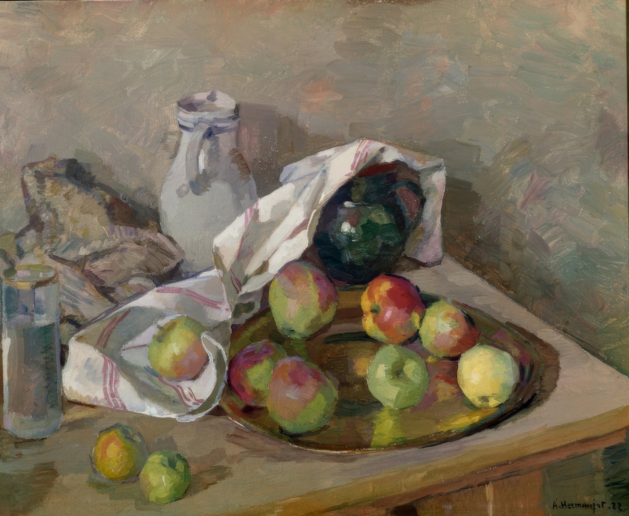 Stilleben av Abraham Hermanjat