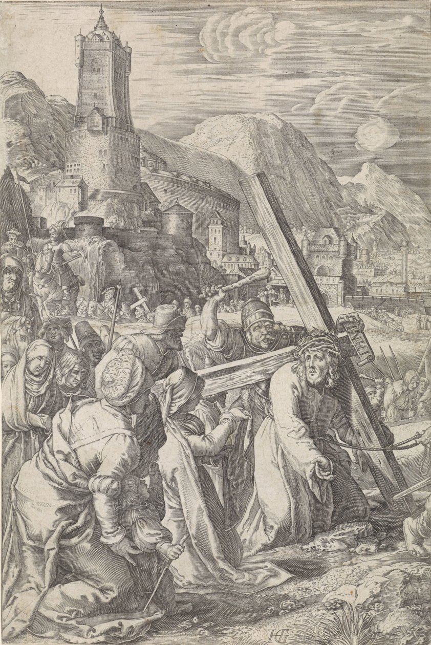 Att bära korset The Passion (serietitel) av Abraham Hogenberg