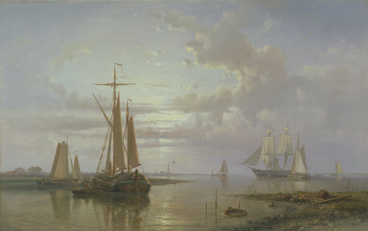 Hamnen, 1879 av Abraham Hulk