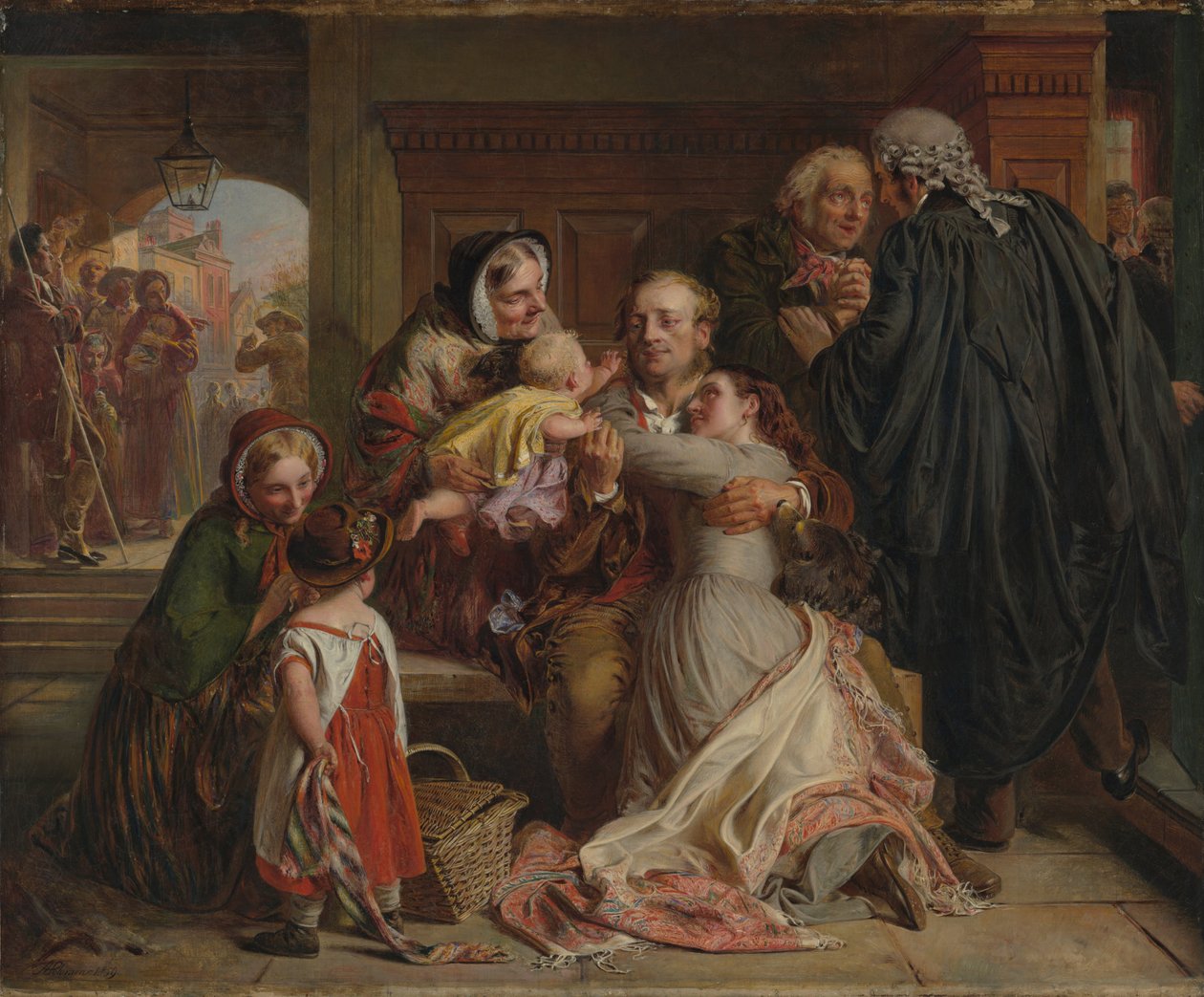 Ej skyldig, 1859 av Abraham Solomon