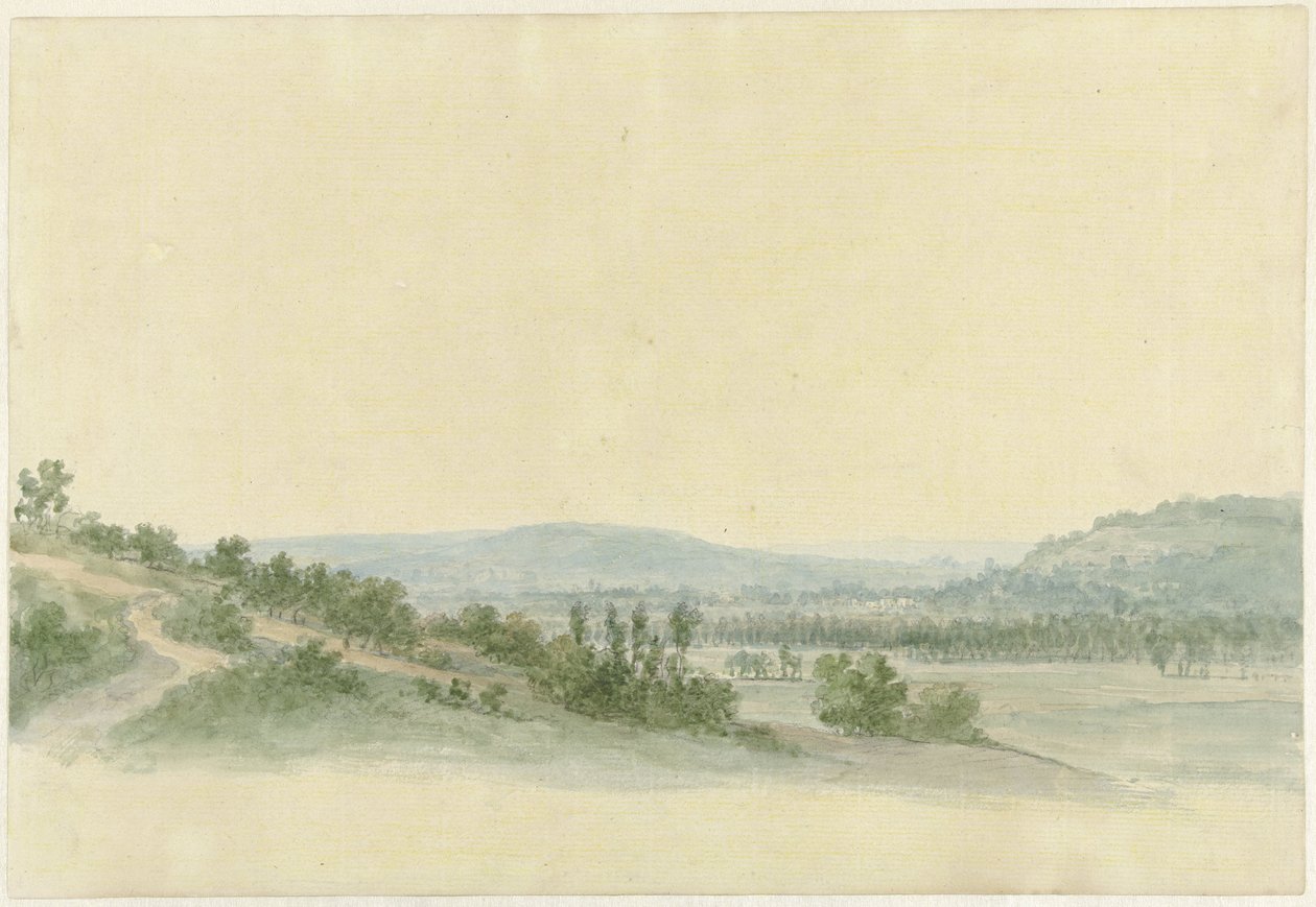 Kuperat landskap av Abraham Teerlink