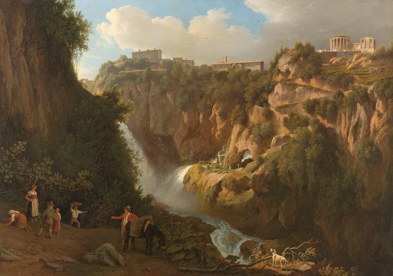 Vattenfallet i Tivoli Tivoli vattenfall av Abraham Teerlink