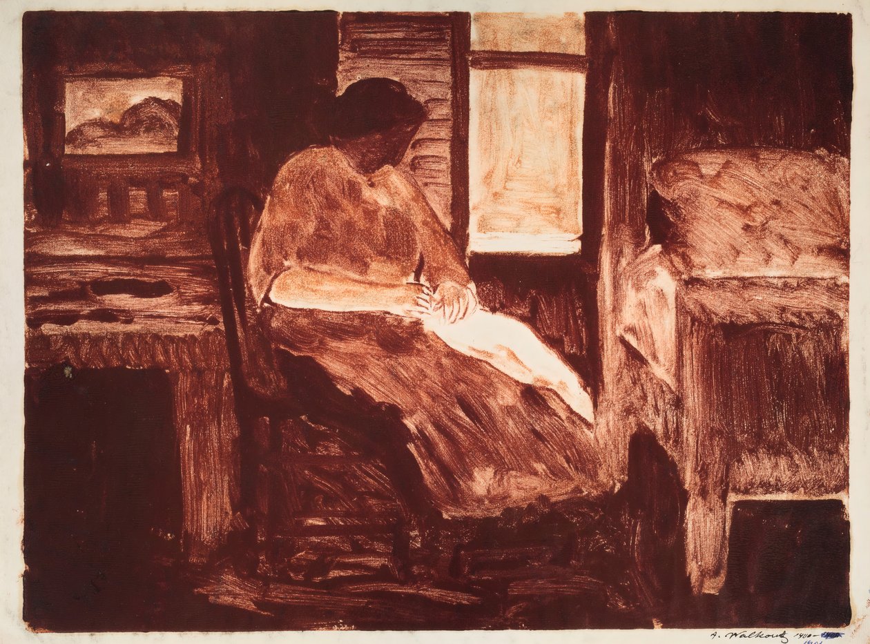 Figurskiss, 1900-1908. av Abraham Walkowitz