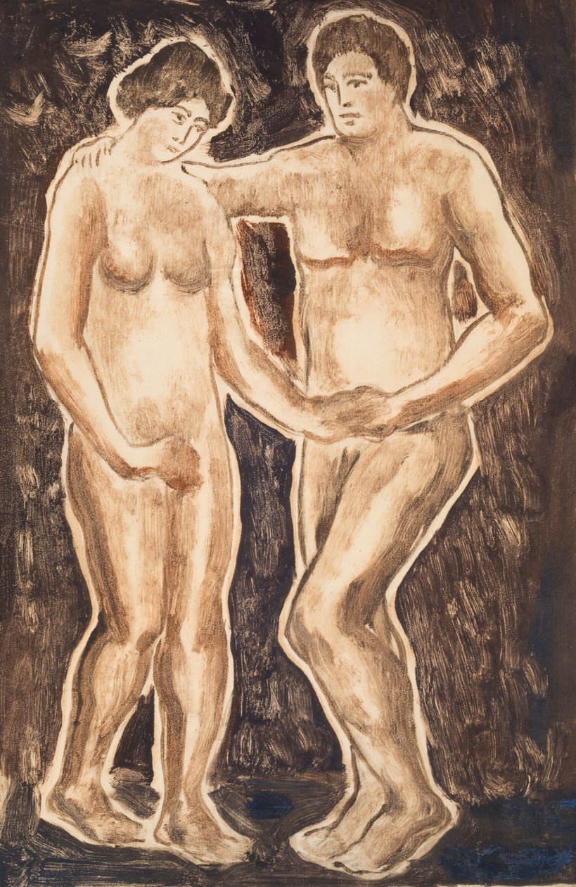 Figurskiss, 1908. av Abraham Walkowitz