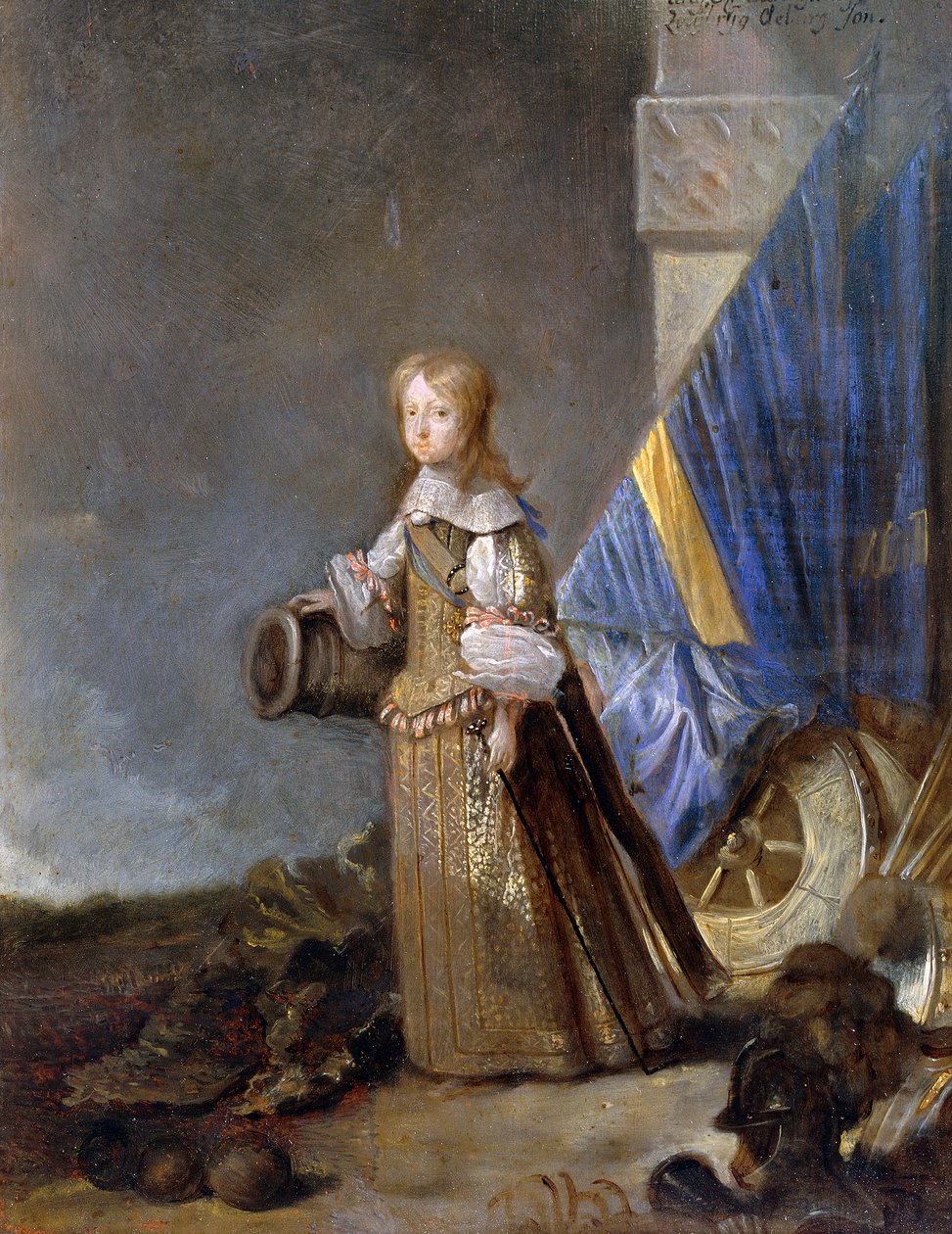 Porträtt av Karl XI (Stockholm av Abraham Wuchters