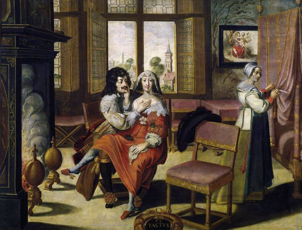 De fem sinnena - Touch av Abraham Bosse