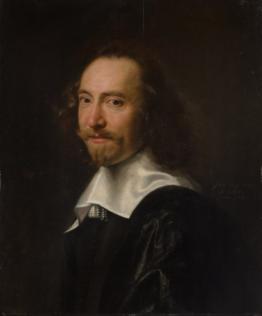 Porträtt av en man, 1643. av Abraham de Vries