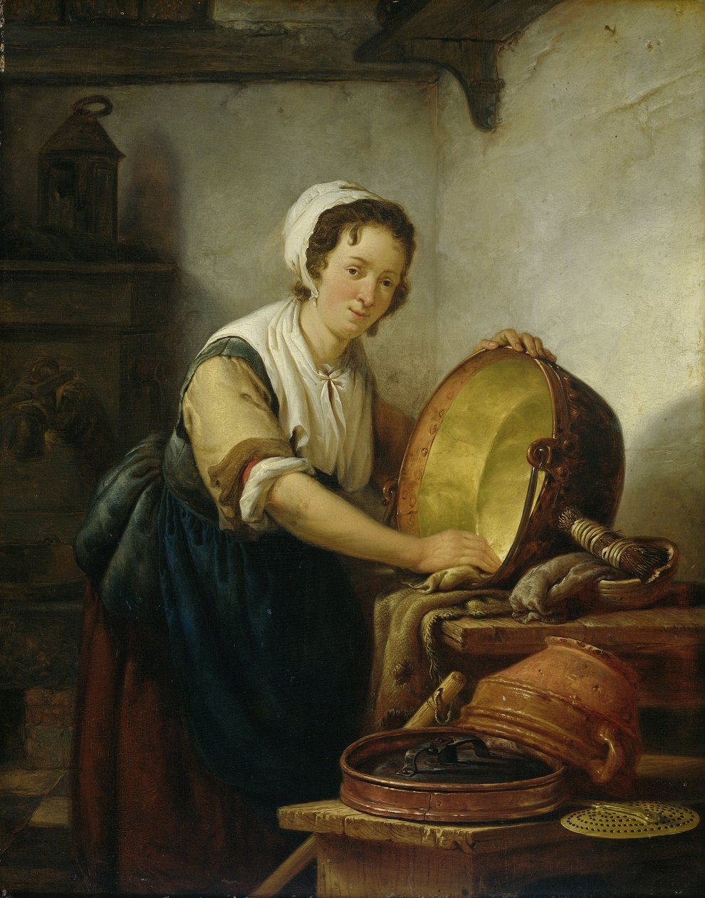 The Caldron Scrubber av Abraham van Strij