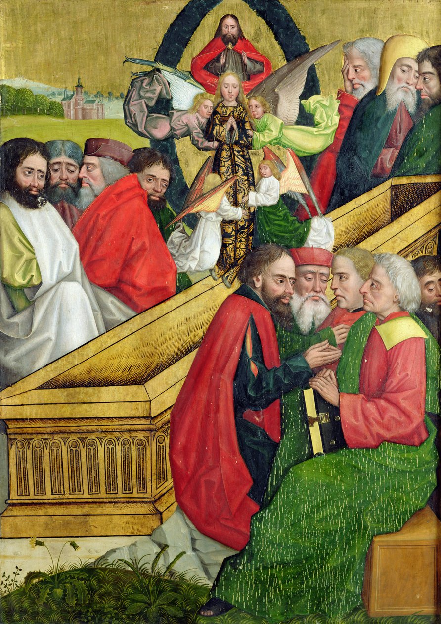 Assumption, från kupolaltaret, 1499 (tempera på panel) av Absolon Stumme