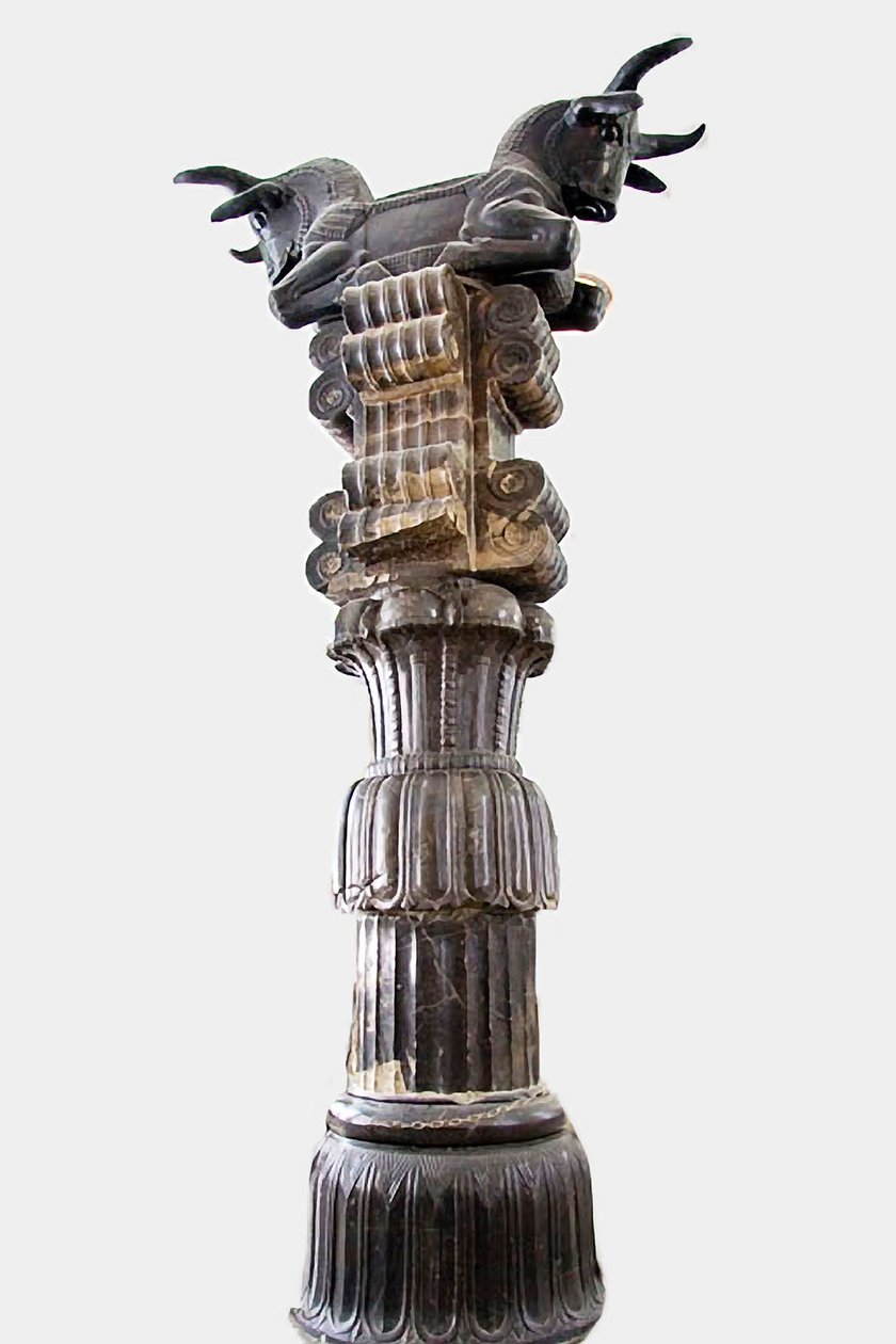 Kolonn från Persepolis-stenen av Achaemenid