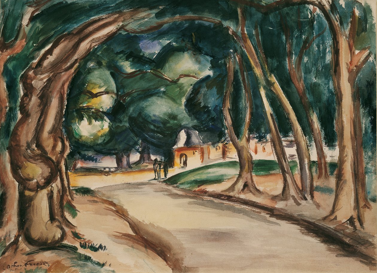 Allee av Achille Emile Othon Friesz