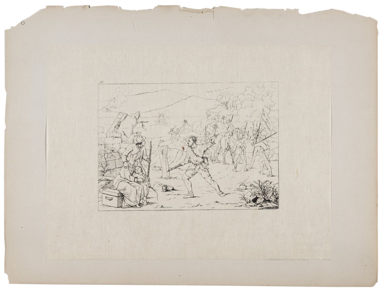 Bildandet av gerillagrupper, ca 1880-90 av Adalbert John Volck