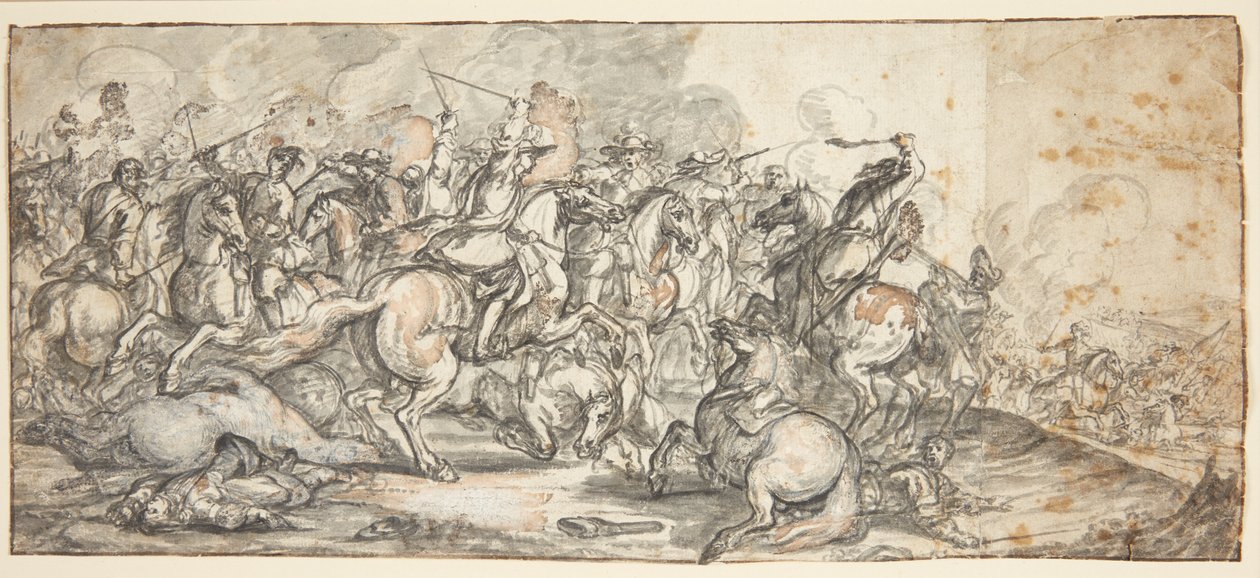 Ridtävling av Adam Frans van der Meulen