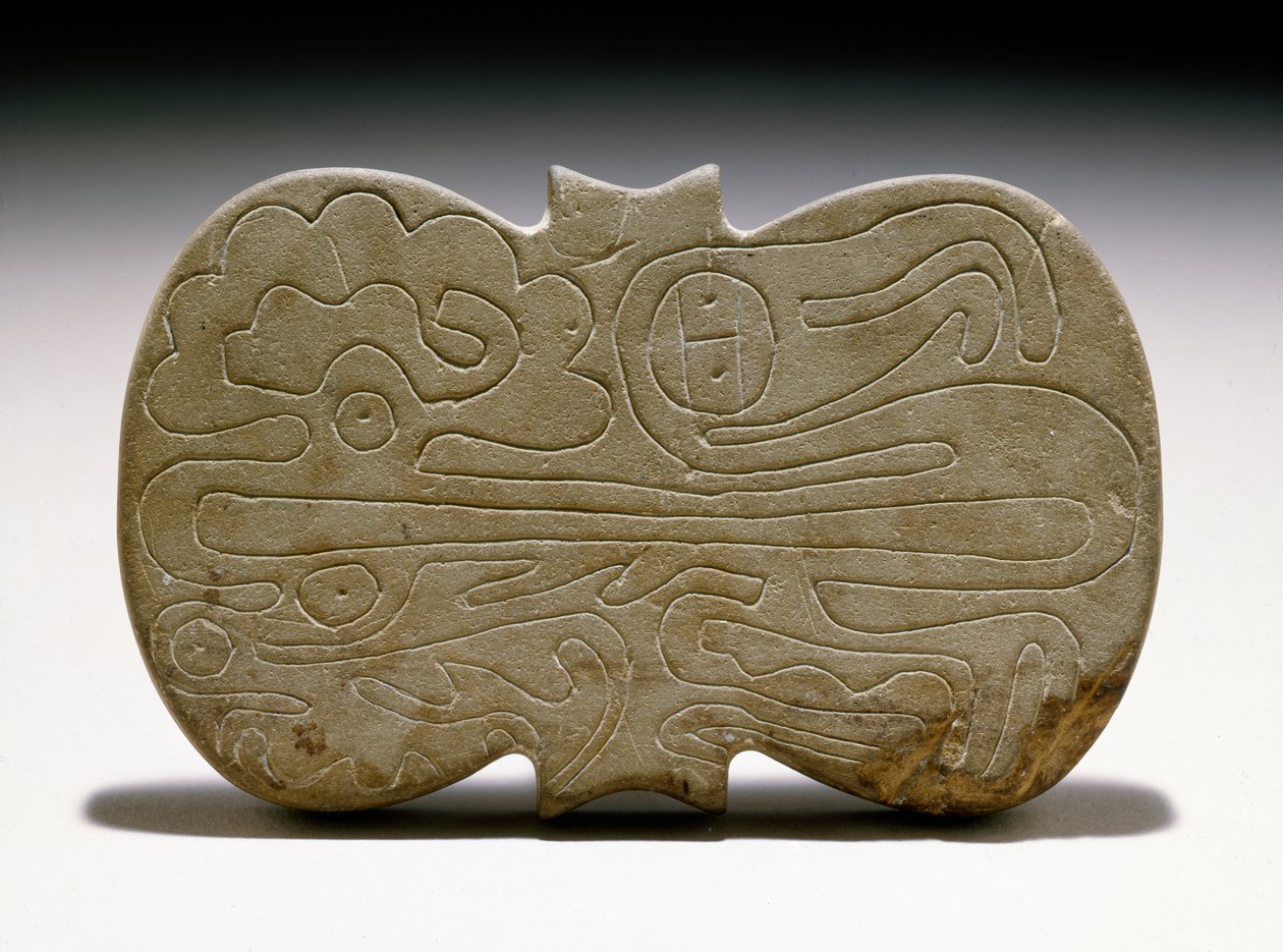 Berlin Tablet, Late Adena, 400 BC-1 AD (sandsten) av Adena culture