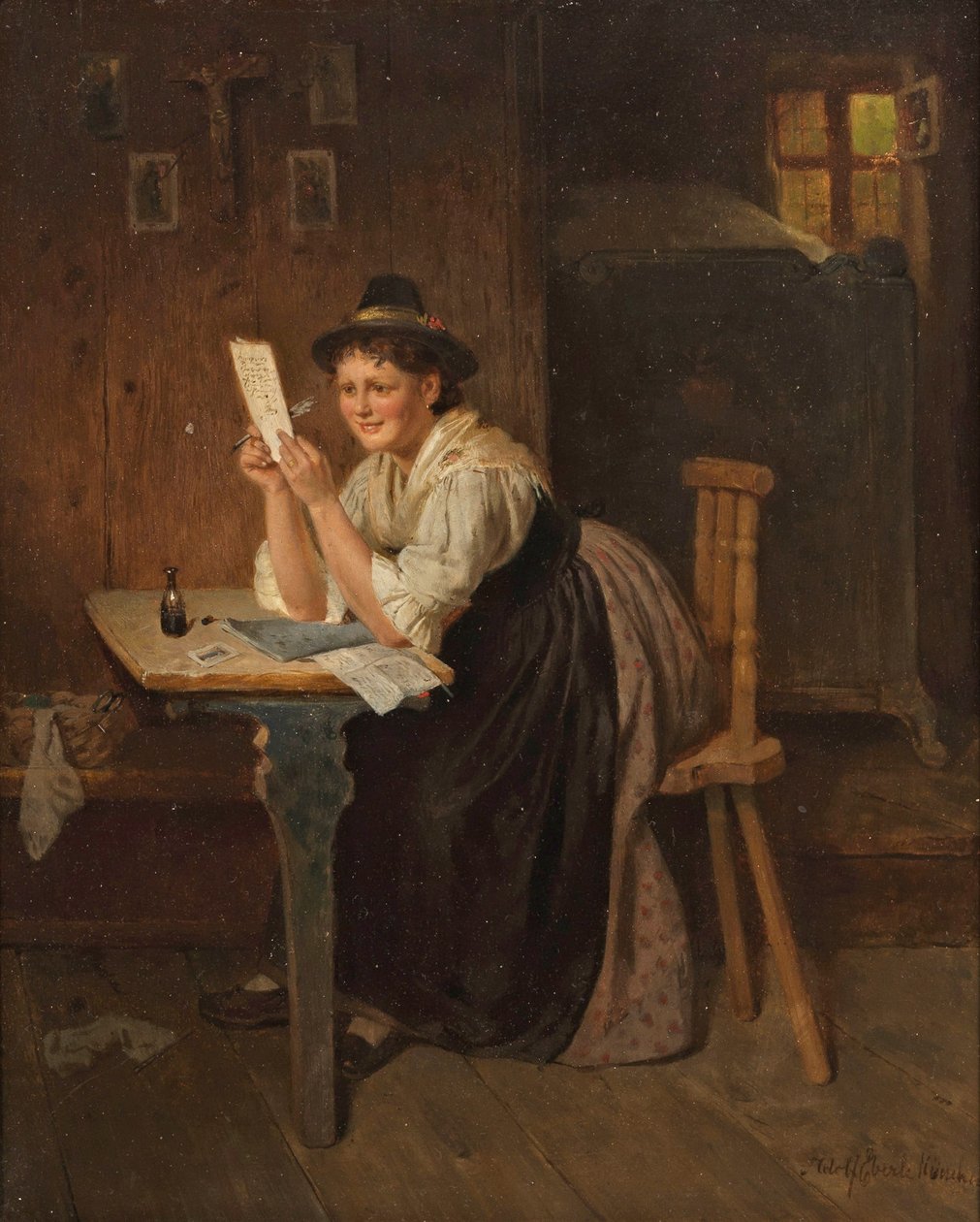 Adolf Eberle - Det framgångsrika brevet av Adolf Eberle