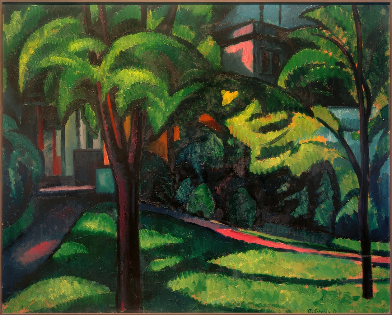 Parkland av Adolf Erbslöh