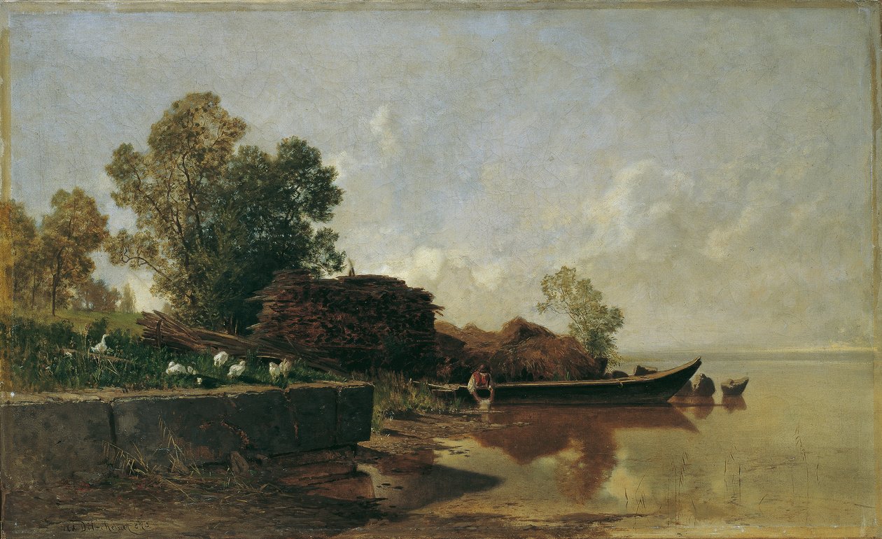 Fraueninsel i Chiemsee av Adolf Gustav Ditscheiner