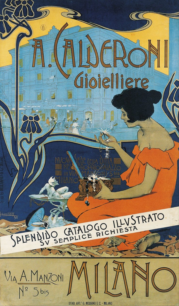 A. Calderoni Juvelerare av Adolf Hohenstein