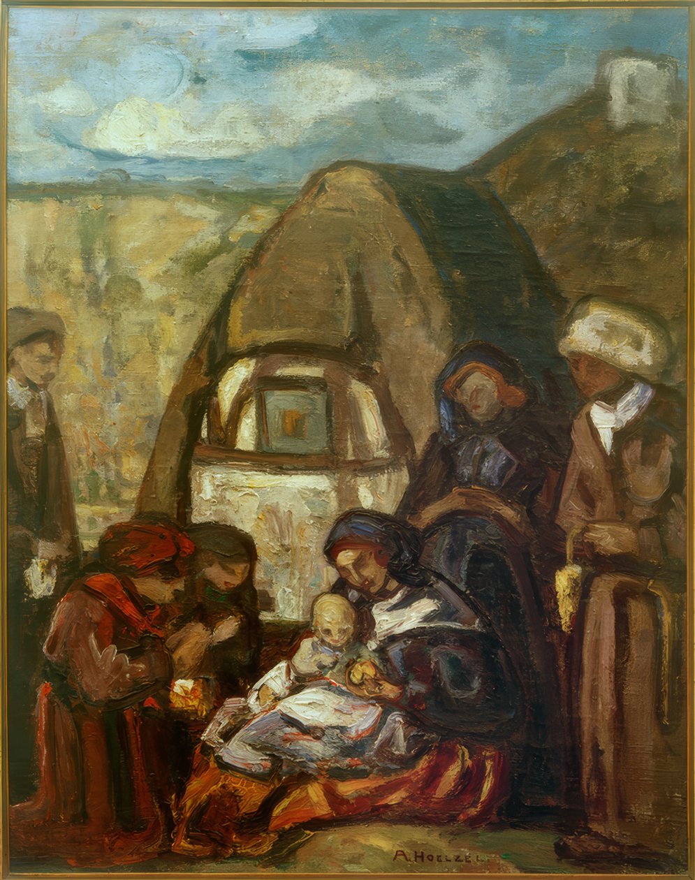 dyrkan av Adolf Holzel