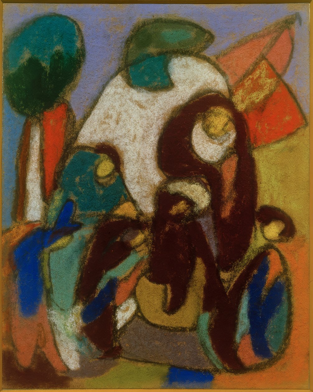Figurengruppe av Adolf Holzel