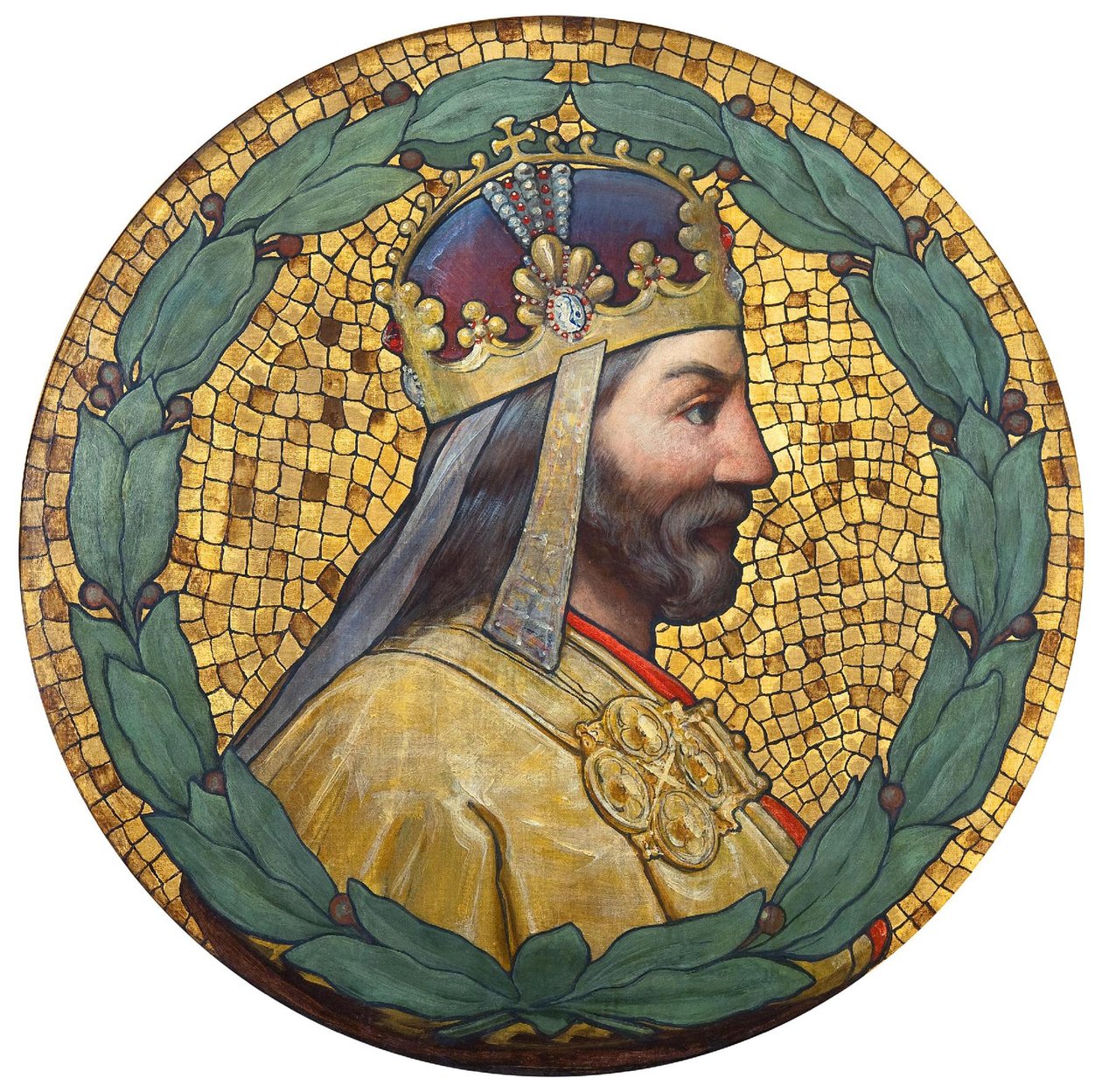 Karl IV, 1900 av Adolf Liebscher